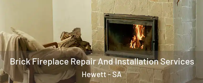 Brick Fireplace Repair And Installation Services Hewett - SA