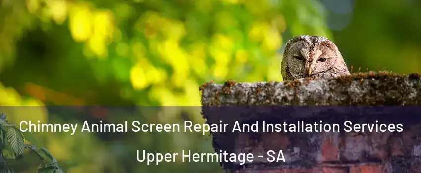 Chimney Animal Screen Repair And Installation Services Upper Hermitage - SA