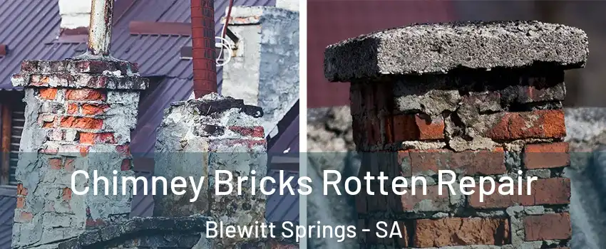 Chimney Bricks Rotten Repair Blewitt Springs - SA