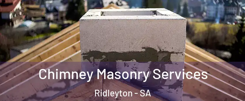  Chimney Masonry Services Ridleyton - SA