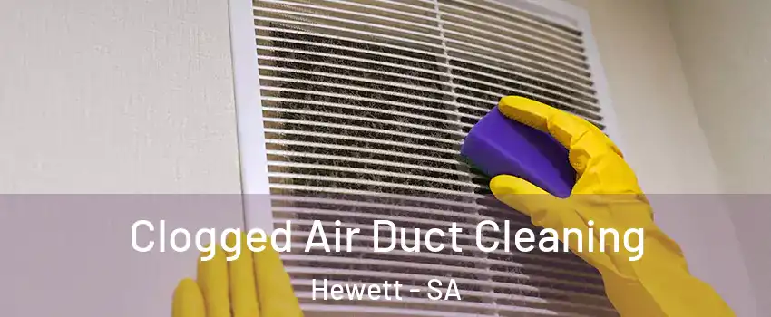 Clogged Air Duct Cleaning Hewett - SA