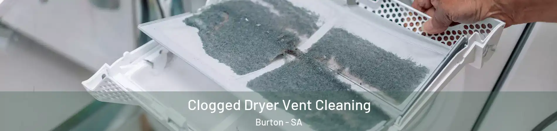 Clogged Dryer Vent Cleaning Burton - SA