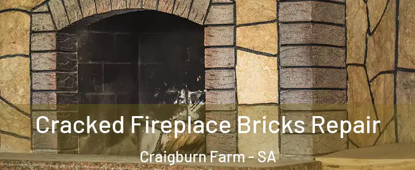 Cracked Fireplace Bricks Repair Craigburn Farm - SA