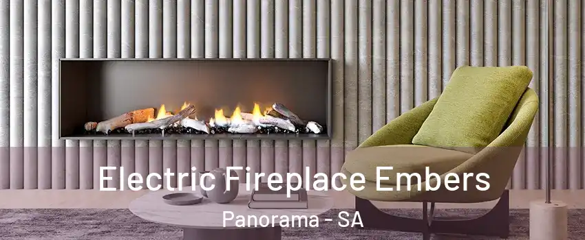Electric Fireplace Embers Panorama - SA
