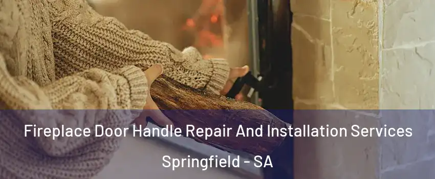 Fireplace Door Handle Repair And Installation Services Springfield - SA