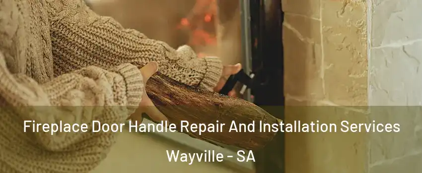 Fireplace Door Handle Repair And Installation Services Wayville - SA