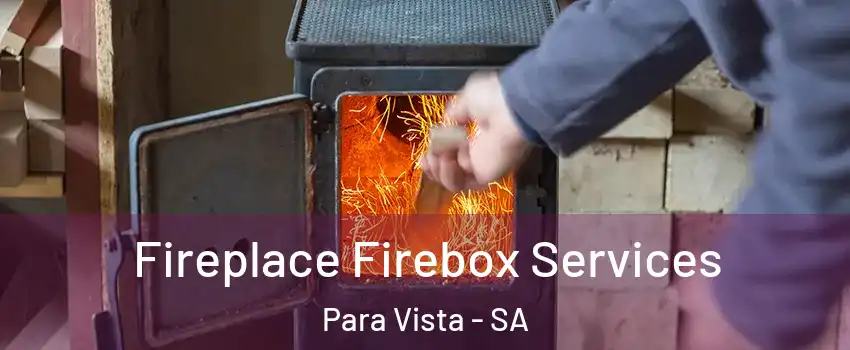 Fireplace Firebox Services Para Vista - SA