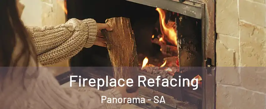 Fireplace Refacing Panorama - SA