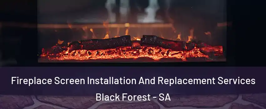  Fireplace Screen Installation And Replacement Services Black Forest - SA