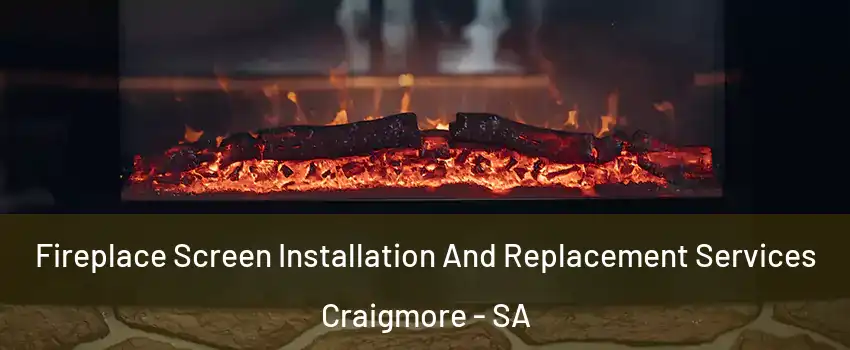Fireplace Screen Installation And Replacement Services Craigmore - SA