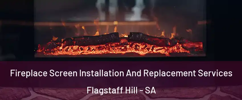 Fireplace Screen Installation And Replacement Services Flagstaff Hill - SA