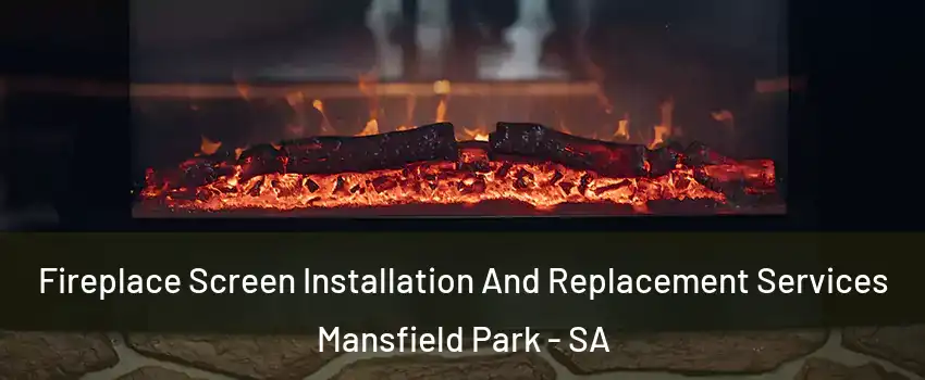 Fireplace Screen Installation And Replacement Services Mansfield Park - SA