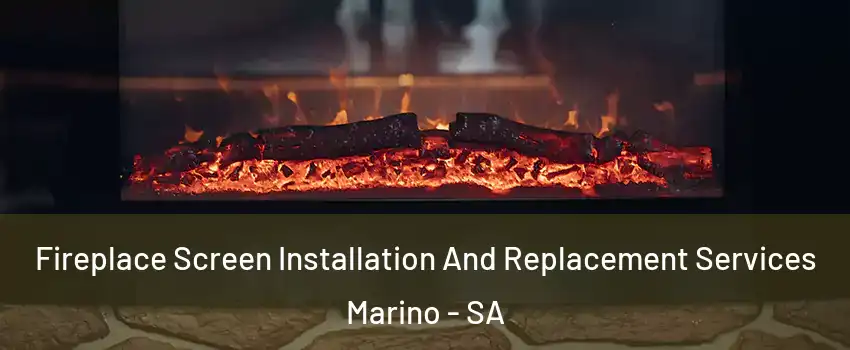 Fireplace Screen Installation And Replacement Services Marino - SA