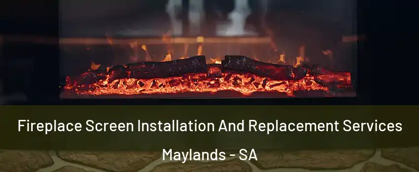 Fireplace Screen Installation And Replacement Services Maylands - SA