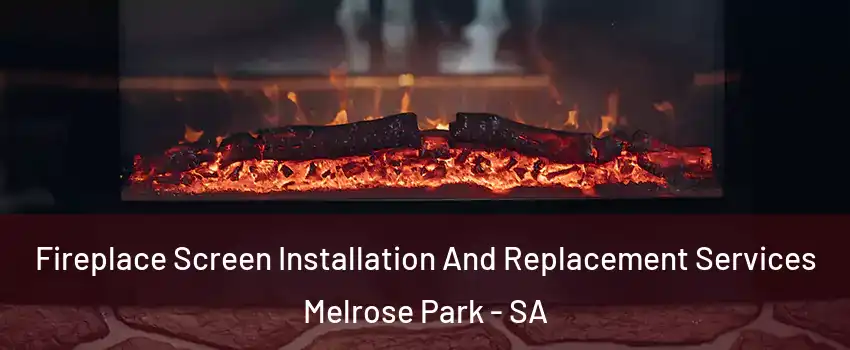 Fireplace Screen Installation And Replacement Services Melrose Park - SA