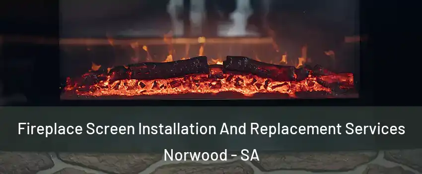 Fireplace Screen Installation And Replacement Services Norwood - SA