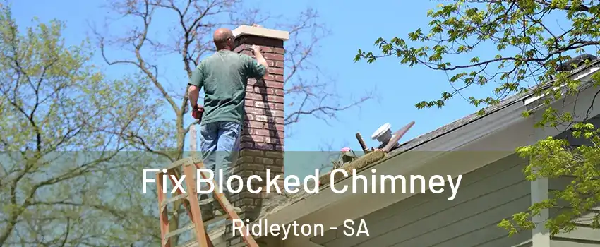 Fix Blocked Chimney Ridleyton - SA