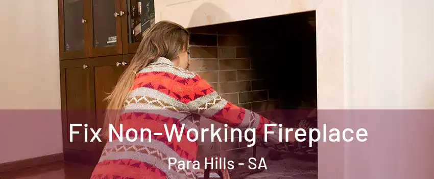 Fix Non-Working Fireplace Para Hills - SA