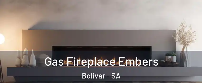 Gas Fireplace Embers Bolivar - SA