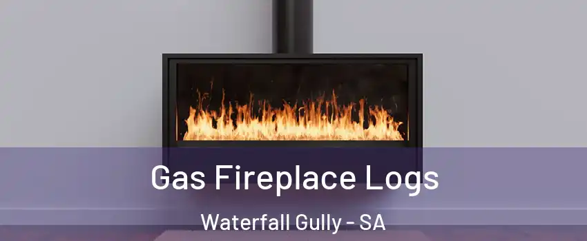 Gas Fireplace Logs Waterfall Gully - SA