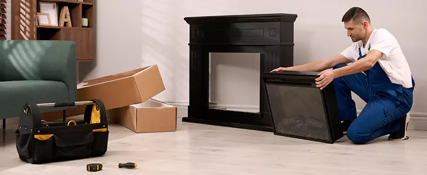 Old Rusted Metal Fireplace Repair And Replacement in Cherryville, SA