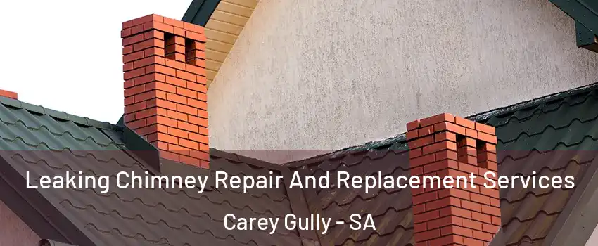  Leaking Chimney Repair And Replacement Services Carey Gully - SA