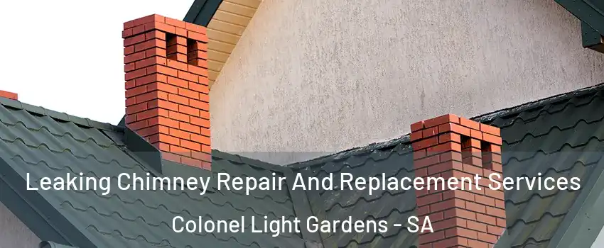 Leaking Chimney Repair And Replacement Services Colonel Light Gardens - SA