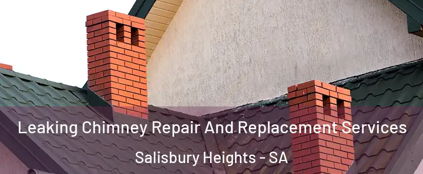 Leaking Chimney Repair And Replacement Services Salisbury Heights - SA