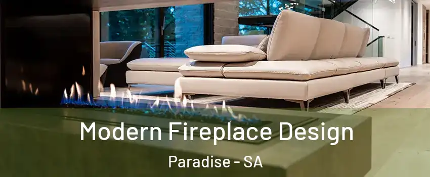 Modern Fireplace Design Paradise - SA