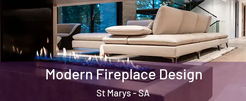Modern Fireplace Design St Marys - SA