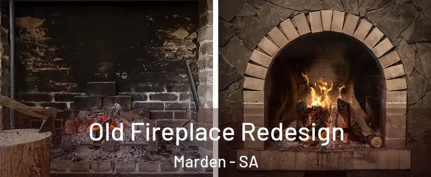 Old Fireplace Redesign Marden - SA