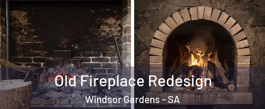 Old Fireplace Redesign Windsor Gardens - SA