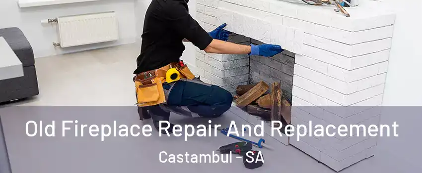 Old Fireplace Repair And Replacement Castambul - SA