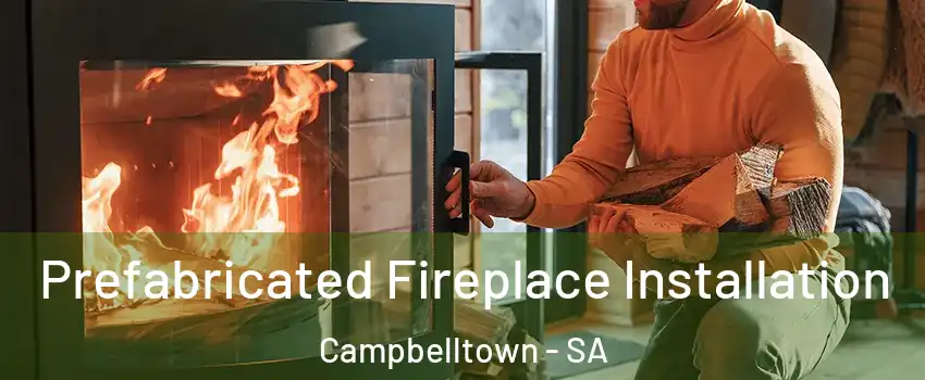  Prefabricated Fireplace Installation Campbelltown - SA