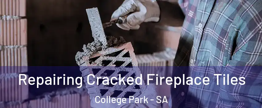 Repairing Cracked Fireplace Tiles College Park - SA