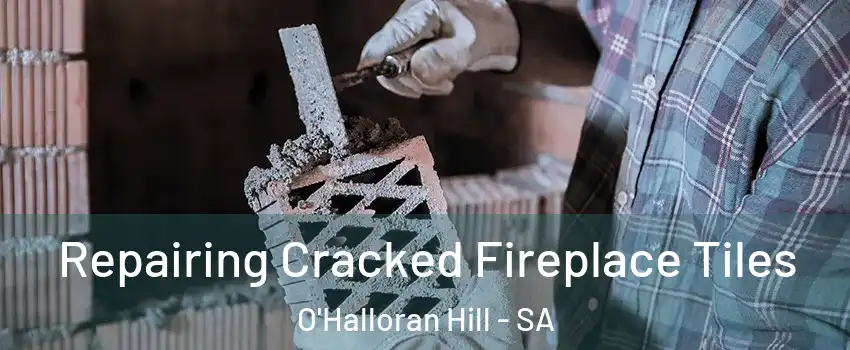 Repairing Cracked Fireplace Tiles O'Halloran Hill - SA