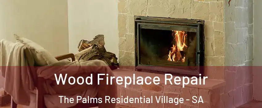 Wood Fireplace Repair The Palms Residential Village - SA